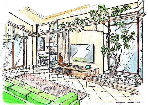 disegno natura in casa